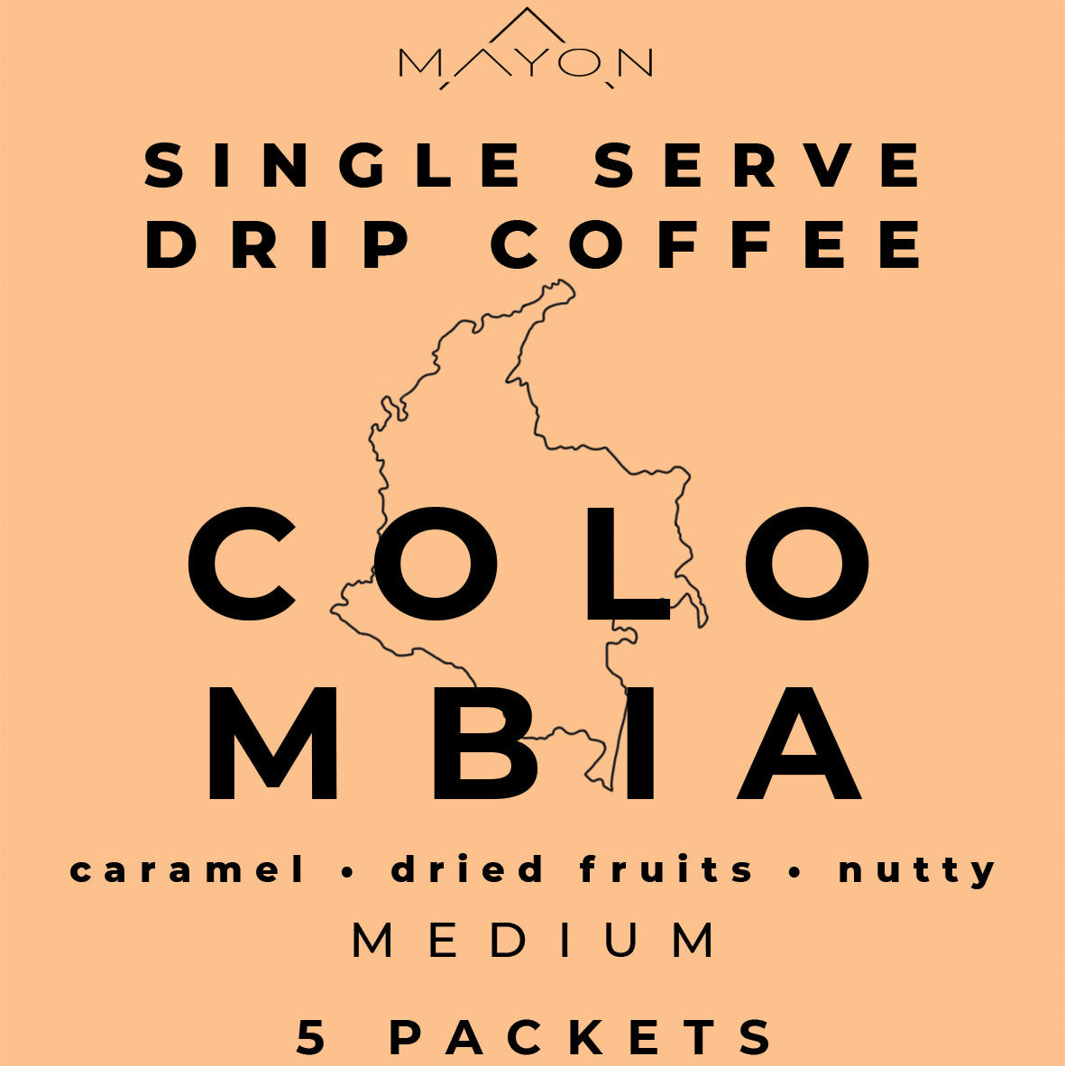 COLOMBIA Single Serve Drip Packet (5-Pack)