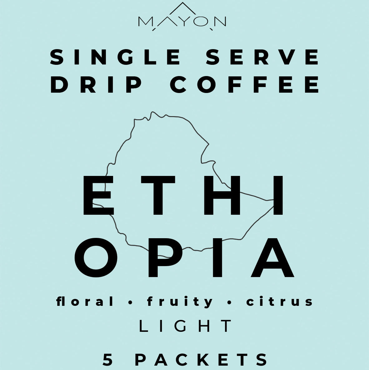 ETHIOPIA Single Serve Drip Packet (5-Pack)