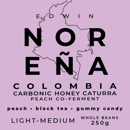 NOREÑA PEACH COFERMENT Whole Roasted Beans - 250g