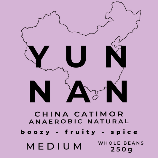 CHINA YUNNAN Whole Roasted Beans - 250g